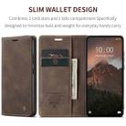 For Xiaomi Redmi Note 13 4G CaseMe 013 Multifunctional Horizontal Flip Leather Phone Case(Coffee) - 2