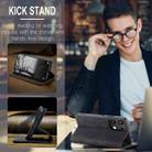For Xiaomi Redmi Note 13 4G CaseMe 013 Multifunctional Horizontal Flip Leather Phone Case(Black) - 3