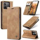 For Xiaomi Redmi Note 13 5G CaseMe 013 Multifunctional Horizontal Flip Leather Phone Case(Brown) - 1