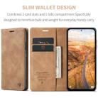 For Xiaomi Redmi Note 13 5G CaseMe 013 Multifunctional Horizontal Flip Leather Phone Case(Brown) - 2