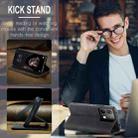 For Xiaomi Redmi Note 13 5G CaseMe 013 Multifunctional Horizontal Flip Leather Phone Case(Black) - 3