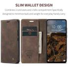 For Xiaomi Redmi Note 13 Pro 4G CaseMe 013 Multifunctional Horizontal Flip Leather Phone Case(Coffee) - 2