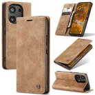 For Xiaomi Redmi Note 13 Pro 4G CaseMe 013 Multifunctional Horizontal Flip Leather Phone Case(Brown) - 1