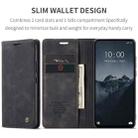 For Xiaomi Redmi Note 13 Pro 4G CaseMe 013 Multifunctional Horizontal Flip Leather Phone Case(Black) - 2
