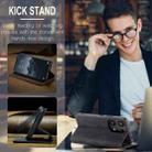 For Xiaomi Redmi Note 13 Pro 4G CaseMe 013 Multifunctional Horizontal Flip Leather Phone Case(Black) - 3