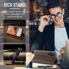 For Xiaomi Redmi Note 13 Pro+ CaseMe 013 Multifunctional Horizontal Flip Leather Phone Case(Coffee) - 3