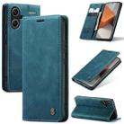 For Xiaomi Redmi Note 13 Pro+ CaseMe 013 Multifunctional Horizontal Flip Leather Phone Case(Blue) - 1