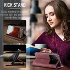 For Xiaomi Poco X6 Pro CaseMe 013 Multifunctional Horizontal Flip Leather Phone Case(Wine Red) - 3