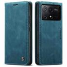 For Xiaomi Poco X6 Pro CaseMe 013 Multifunctional Horizontal Flip Leather Phone Case(Blue) - 2