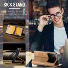 For Xiaomi Poco X6 Pro CaseMe 013 Multifunctional Horizontal Flip Leather Phone Case(Brown) - 3