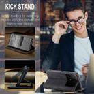 For Xiaomi Poco X6 Pro CaseMe 013 Multifunctional Horizontal Flip Leather Phone Case(Black) - 3