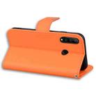 For Huawei P40 Lite Cartoon Buckle Horizontal Flip Leather Phone Case(Orange) - 5