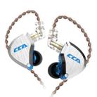 CCA CCA-C12 3.5mm Gold Plated Plug 12 Unit Hybrid Technology Wire-controlled In-ear Earphone, Type:without Mic(Blue) - 1