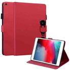 For iPad mini 5 / 4 / 3 / 2 / 1 Cartoon Buckle Leather Smart Tablet Case(Red) - 1