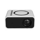 T300S 320x240 24ANSI Lumens Mini LCD Projector Supports Wired & Wireless Same Screen, Specification:US Plug(White) - 2