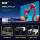 T300S 320x240 24ANSI Lumens Mini LCD Projector Supports Wired & Wireless Same Screen, Specification:US Plug(White) - 10