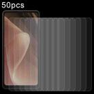 For Sharp Aquos Sense 7 Plus 50pcs 0.26mm 9H 2.5D Tempered Glass Film - 1