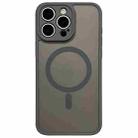 For iPhone 13 Pro MagSafe Magnetic TPU Hybrid PC Phone Case(Titanium Gray) - 1