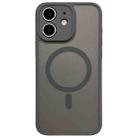 For iPhone 11 MagSafe Magnetic TPU Hybrid PC Phone Case(Titanium Gray) - 1