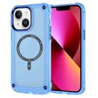 For iPhone 13 Skin Feel TPU + PC MagSafe Magnetic Phone Case(Transparent Blue) - 1