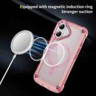 For iPhone 17 Skin Feel TPU + PC MagSafe Magnetic Phone Case(Transparent Pink) - 3