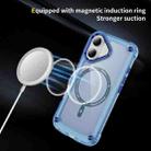 For iPhone 17 Skin Feel TPU + PC MagSafe Magnetic Phone Case(Transparent Blue) - 3