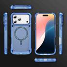 For iPhone 17 Pro Max Skin Feel TPU + PC MagSafe Magnetic Phone Case(Transparent Blue) - 2