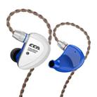 CCA CCA-C16 3.5mm Gold Plated Plug 16 Units Balanced Armature Wire-controlled In-ear Earphone, Type:with Mic(White) - 2