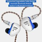 CCA CCA-C16 3.5mm Gold Plated Plug 16 Units Balanced Armature Wire-controlled In-ear Earphone, Type:with Mic(White) - 5