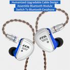 CCA CCA-C16 3.5mm Gold Plated Plug 16 Units Balanced Armature Wire-controlled In-ear Earphone, Type:without Mic(White) - 5