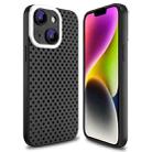 For iPhone 14 Plus Hollow Heat Dissipation TPU Phone Case(Black) - 1