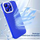 For iPhone 13 Pro Hollow Heat Dissipation TPU Phone Case(Blue) - 4