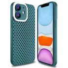 For iPhone 11 Hollow Heat Dissipation TPU Phone Case(Green) - 1