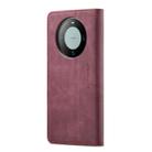 For Huawei Mate 60 Pro / 60 Pro+ CaseMe 013 Multifunctional Horizontal Flip Leather Phone Case(Wine Red) - 3