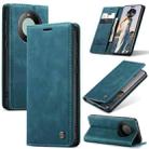 For Huawei Mate 60 Pro / 60 Pro+ CaseMe 013 Multifunctional Horizontal Flip Leather Phone Case(Blue) - 1