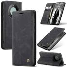 For Huawei Mate 60 Pro / 60 Pro+ CaseMe 013 Multifunctional Horizontal Flip Leather Phone Case(Black) - 1