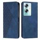 For OPPO A79 5G Diamond Splicing Skin Feel Magnetic Leather Phone Case(Blue) - 1