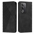 For OPPO A3 Pro Global Diamond Splicing Skin Feel Magnetic Leather Phone Case(Black) - 1