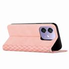 For OPPO A3x Diamond Splicing Skin Feel Magnetic Leather Phone Case(Rose Gold) - 3