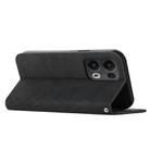 For OPPO Reno13 Pro Global Diamond Splicing Skin Feel Magnetic Leather Phone Case(Black) - 3