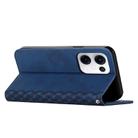 For OPPO Reno13 5G Global Diamond Splicing Skin Feel Magnetic Leather Phone Case(Blue) - 3