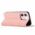 For OPPO A5 Pro 5G Global Diamond Splicing Skin Feel Magnetic Leather Phone Case(Rose Gold) - 3