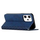 For OPPO Reno14 Pro Global Diamond Splicing Skin Feel Magnetic Leather Phone Case(Blue) - 3