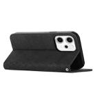 For OPPO Reno14 Pro Global Diamond Splicing Skin Feel Magnetic Leather Phone Case(Black) - 3