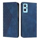For Realme 9i 5G/V20 5G/V30t/V30 Diamond Splicing Skin Feel Magnetic Leather Phone Case(Blue) - 1