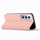 For Realme C65 4G Diamond Splicing Skin Feel Magnetic Leather Phone Case(Rose Gold) - 3