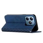For Realme C63 Diamond Splicing Skin Feel Magnetic Leather Phone Case(Blue) - 3