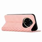 For Realme 14 Pro Diamond Splicing Skin Feel Magnetic Leather Phone Case(Rose Gold) - 3