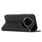 For Realme 14 Pro+ Diamond Splicing Skin Feel Magnetic Leather Phone Case(Black) - 3
