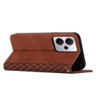For Realme 14 / P3 5G / 14T 5G Diamond Splicing Skin Feel Magnetic Leather Phone Case(Brown) - 3
